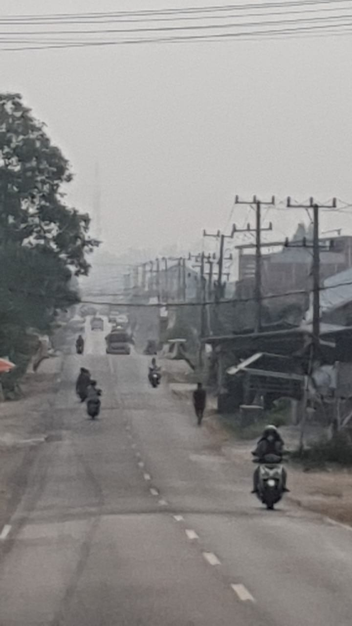  Kabut Asap Mulai Merata Tutupi Bangka dan Belitung