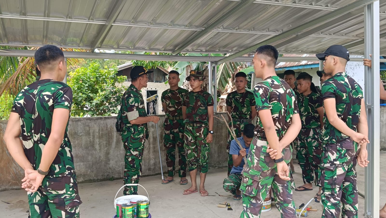 TMMD di Kepulauan Lepar, Merajut Asa dan Pelayanan ke Masyarakat 