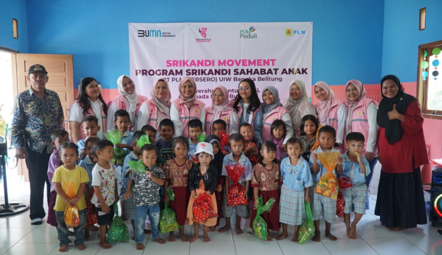 Peduli Pendidikan Anak Usia Dini, Srikandi PLN Salurkan Bantuan TJSL Melalui Program Srikandi Movement