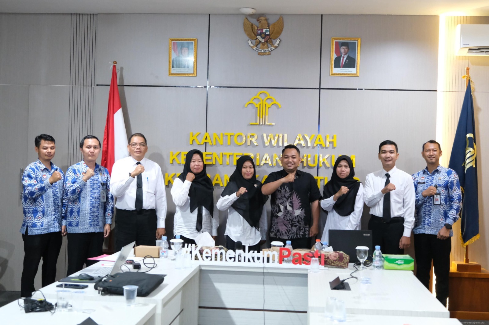 Kanwil Kemenkum Babel Laksanakan Uji Kompetensi Teknis Perancang Peraturan Perundang-undangan