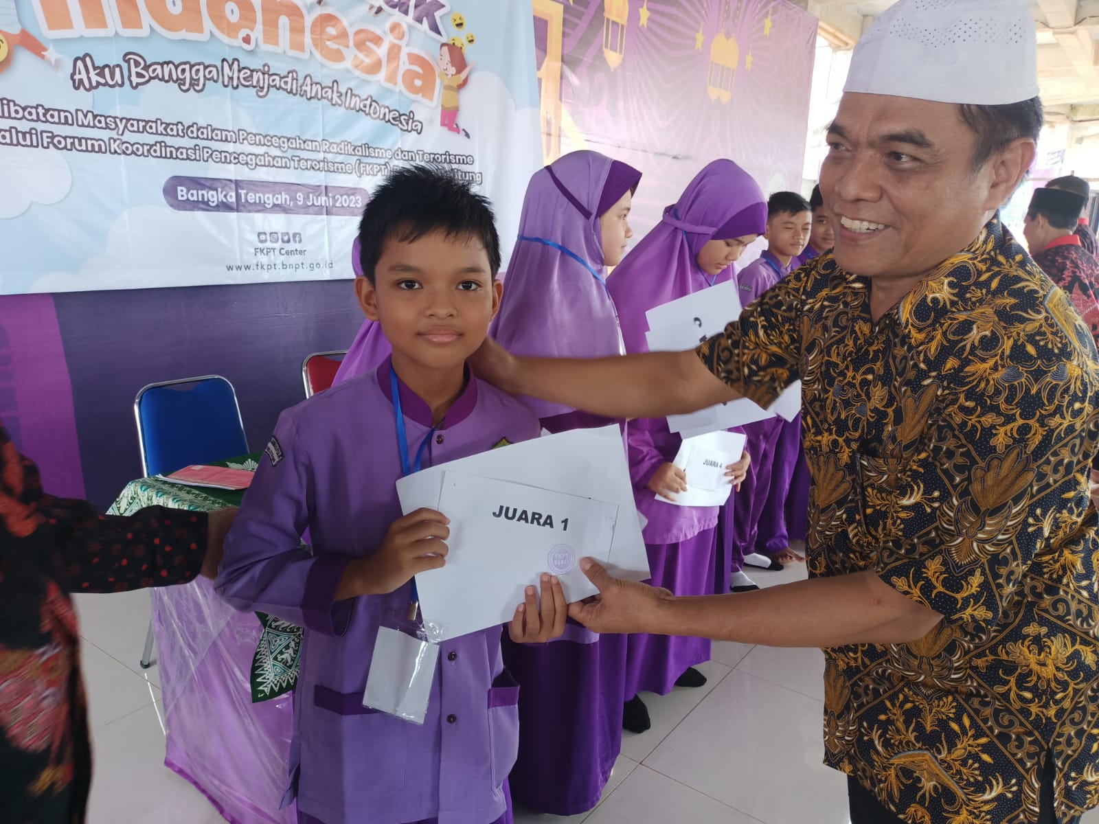 Siswa Babel Bangga Menjadi Anak Indonesia