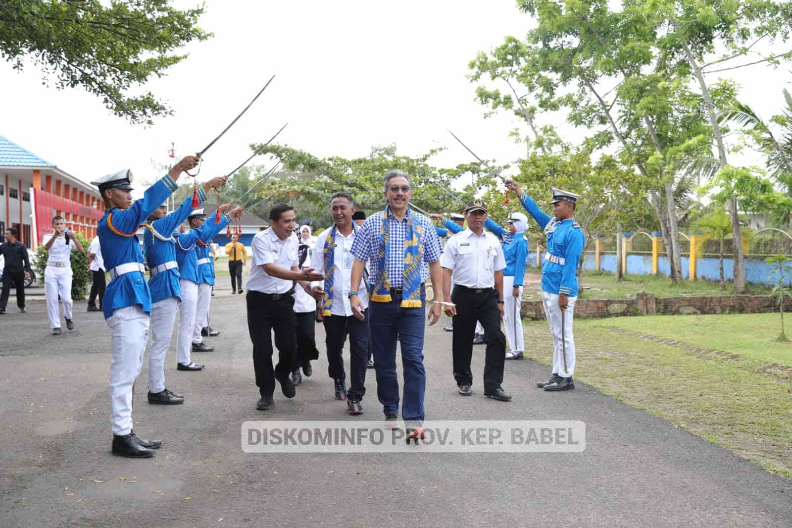 Kunjungi SMKN 4 Pangkalpinang, Pj Gubernur Ridwan Berikan Motivasi