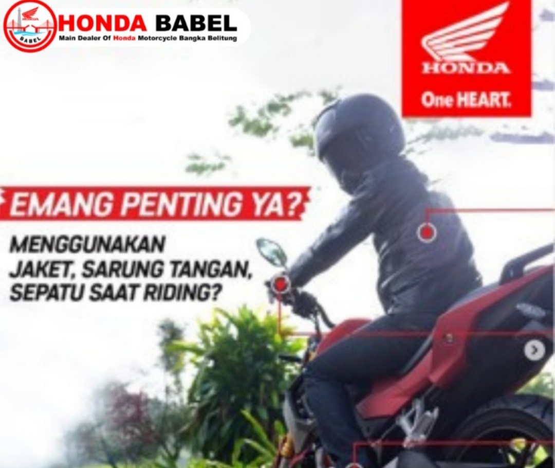 Emang Penting Pakai Jaket, Sarung Tangan, Sepatu, Helm, dan Celana Panjang Saat Riding?