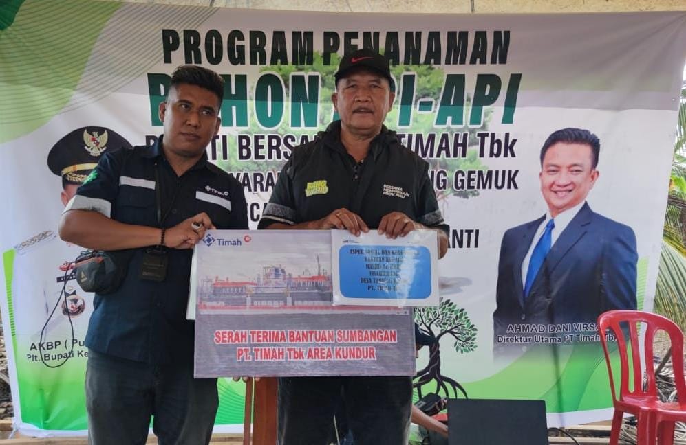 Dua Masjid di Kecamatan Rangsang Terima Bantuan dari PT Timah