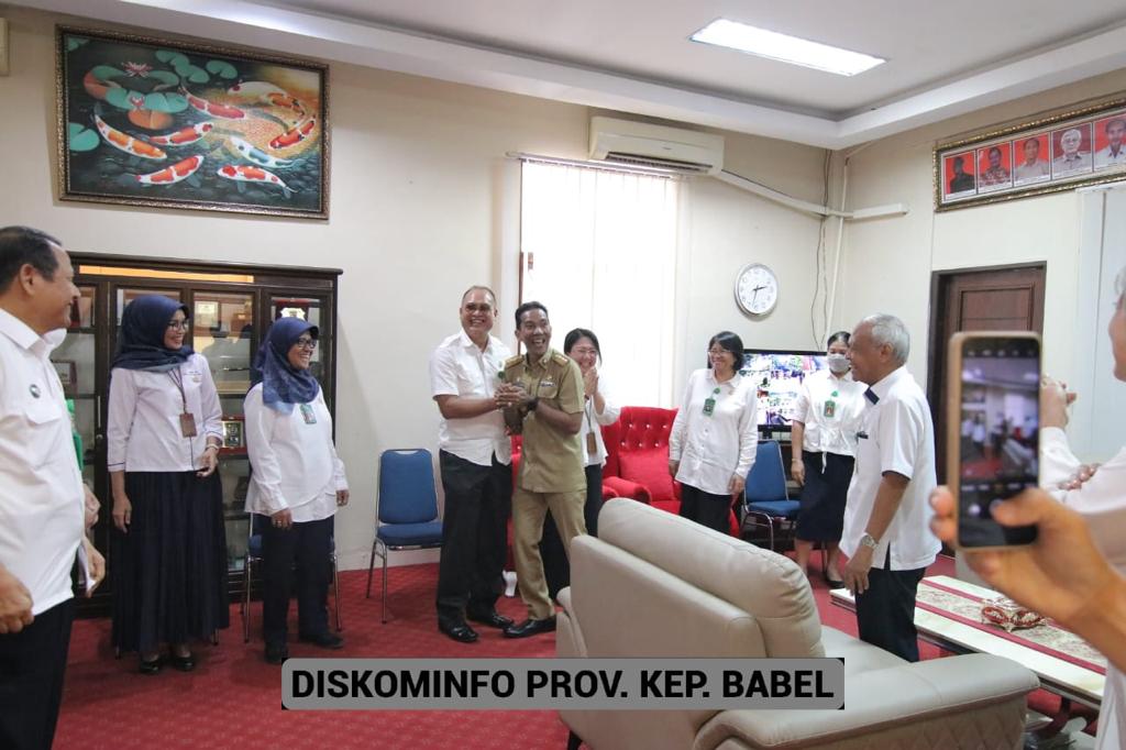 Pj. Gubernur Kep Babel Bertandang ke Kantor Pengadilan Tinggi Babel