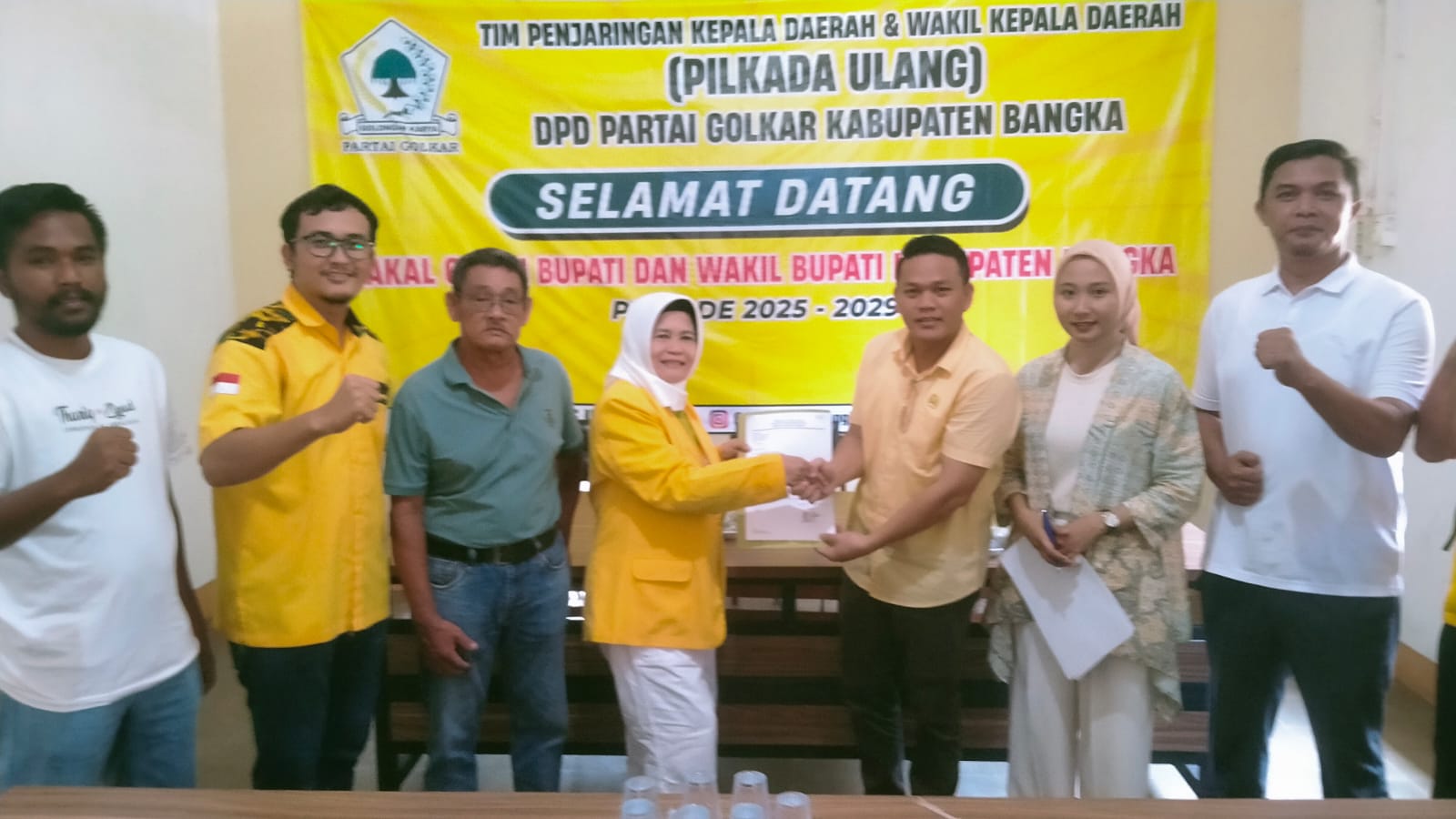 Bekas Cawabup Mulkan Daftar Calon Wakil Bupati Partai Golkar