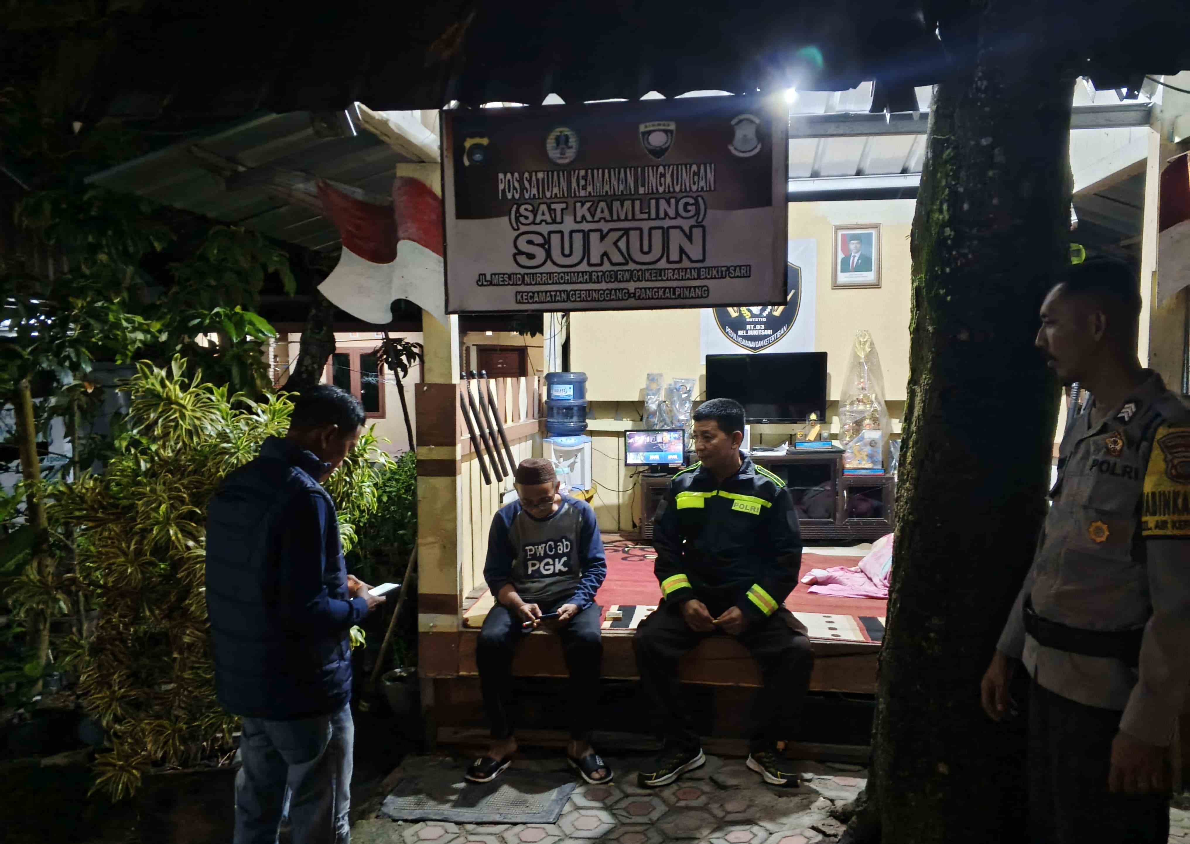 Atensi Kapolresta, Iptu Ivan Donny Pimpin Patroli di Wilayah Gerunggang   