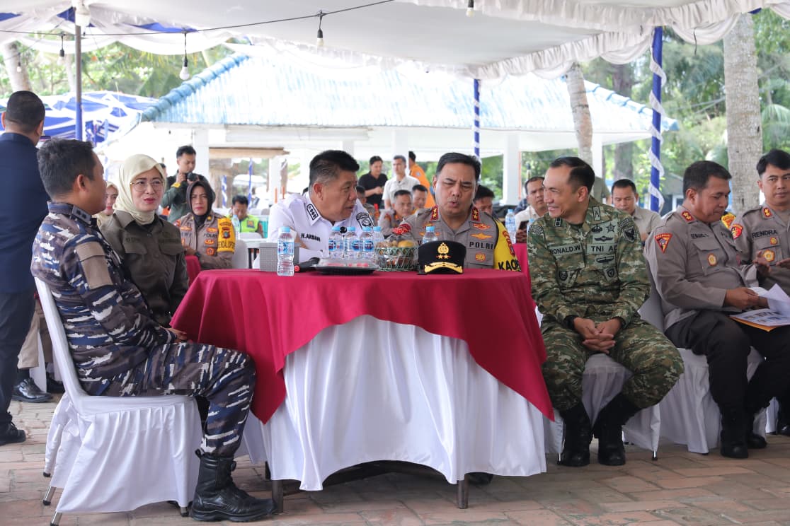 Anev Kamtibmas Serentak, Gubernur Hidayat dan Forkopimda Bahas Situasi Keamanan Lebaran