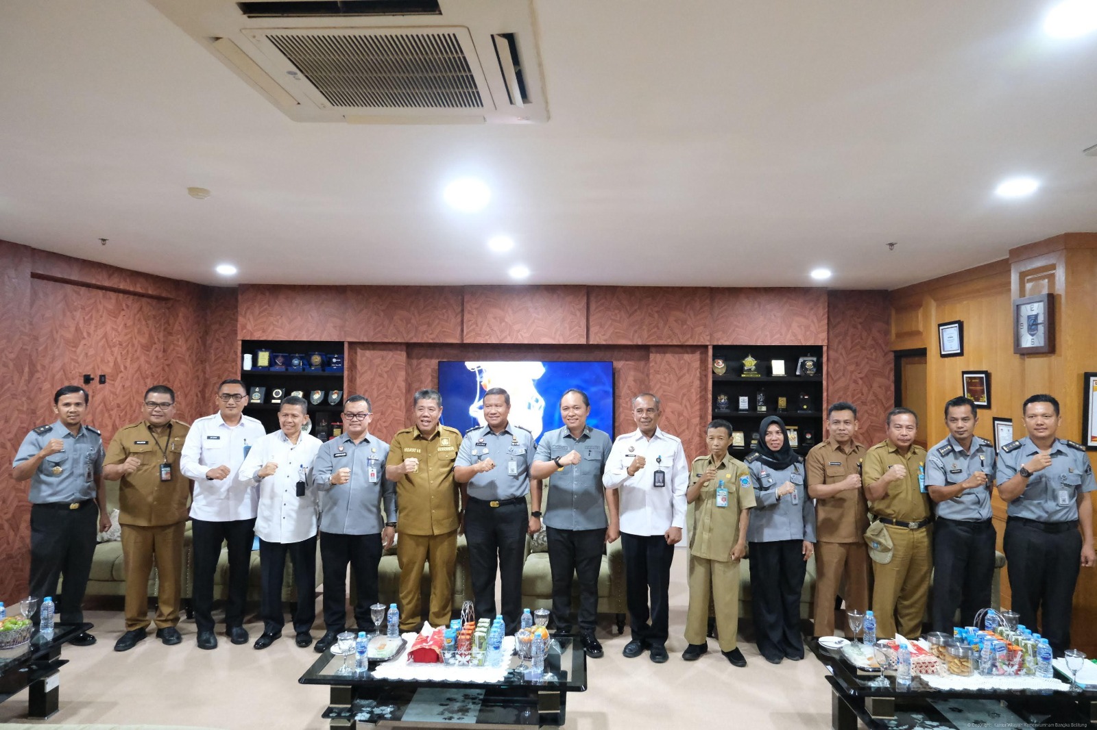 Kakanwil Kemenkum Babel Lakukan Audiensi Strategis dengan Gubernur, Kapolda, dan Kajati