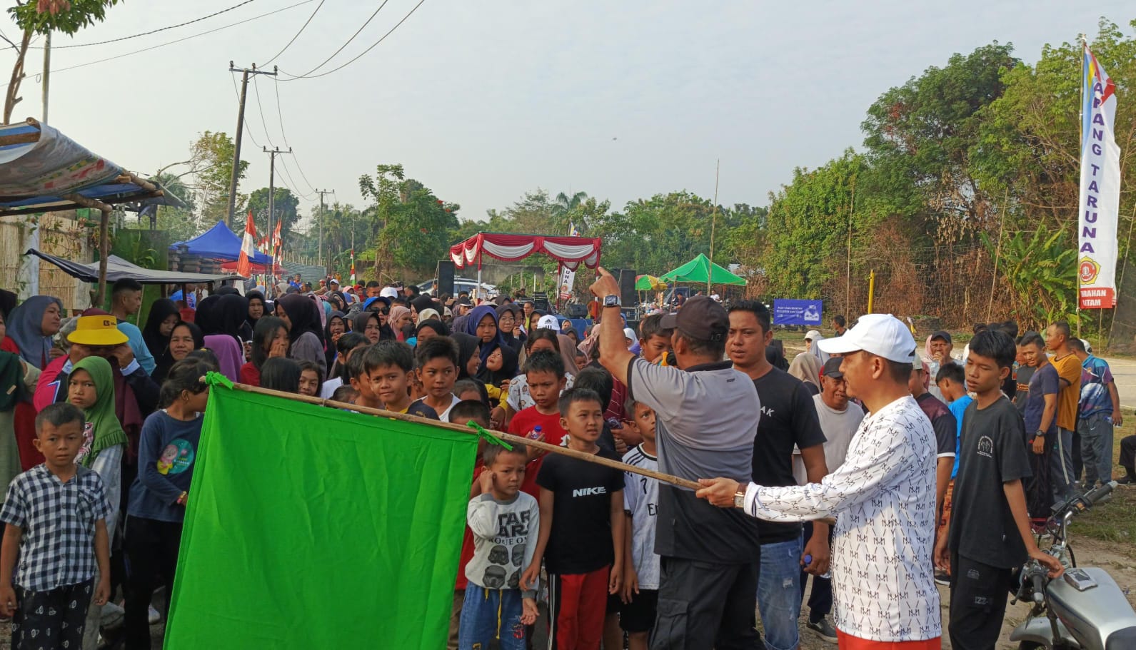 Warga Air Itam Semarak Meriahkan HUT Kota Pangkalpinang 