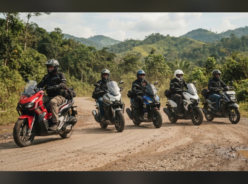 5 Motor Matic Adventure Terbaik di Indonesia, Spesifikasi Lengkap dan Harga Terbaru