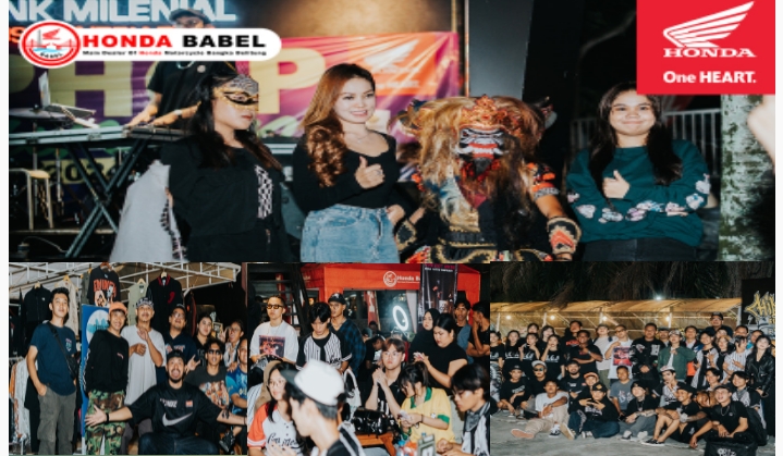 Honda Babel Gelar Event Hiphop Reunion Bersama Komunitas Hiphop