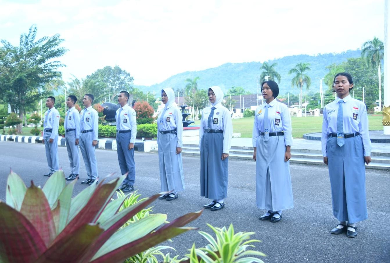 Ini 8 Paskibraka Bangka yang Dikirim Mengikuti Seleksi Tingkat Provinsi dan Nasional