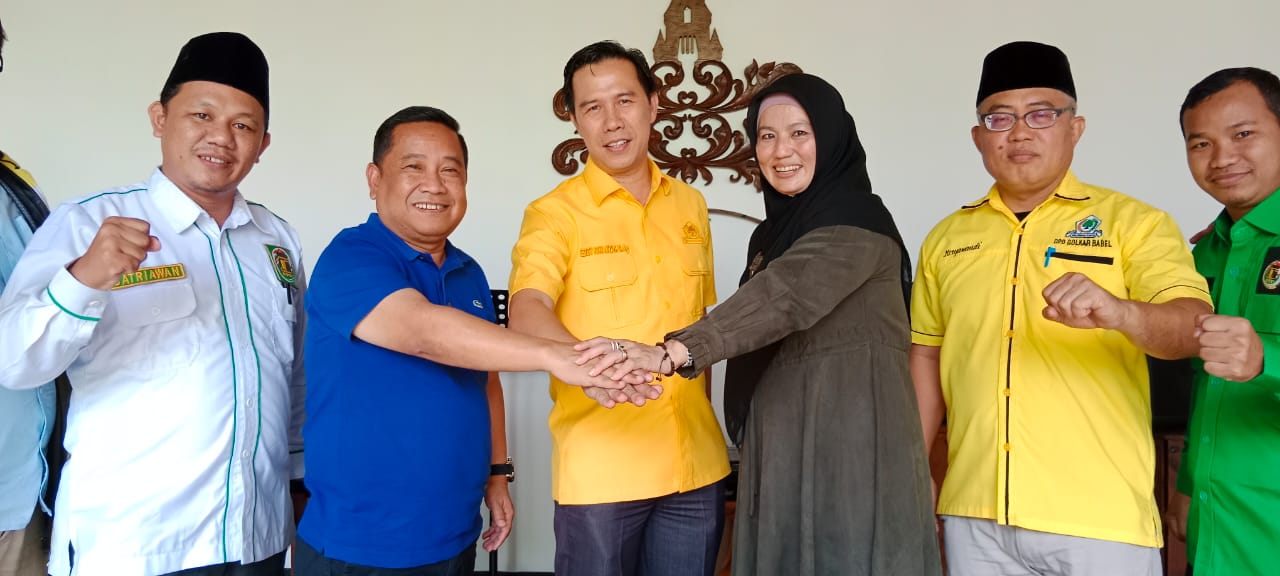 Partai Golkar, PAN dan PPP di Babel Ketemu, Ini yang Dibahas