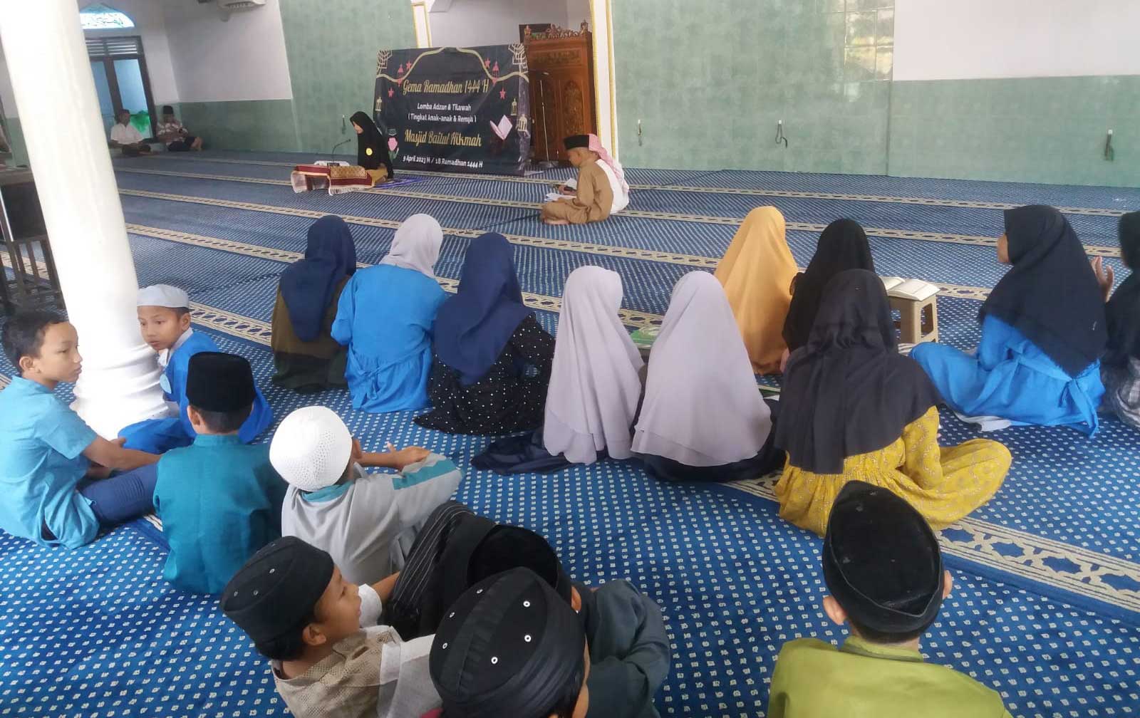 Remaja Masjid Baitul Hikmah, Syiarkan Al-Quran & Adzan Dalam Lomba Gema Ramadan 1444H