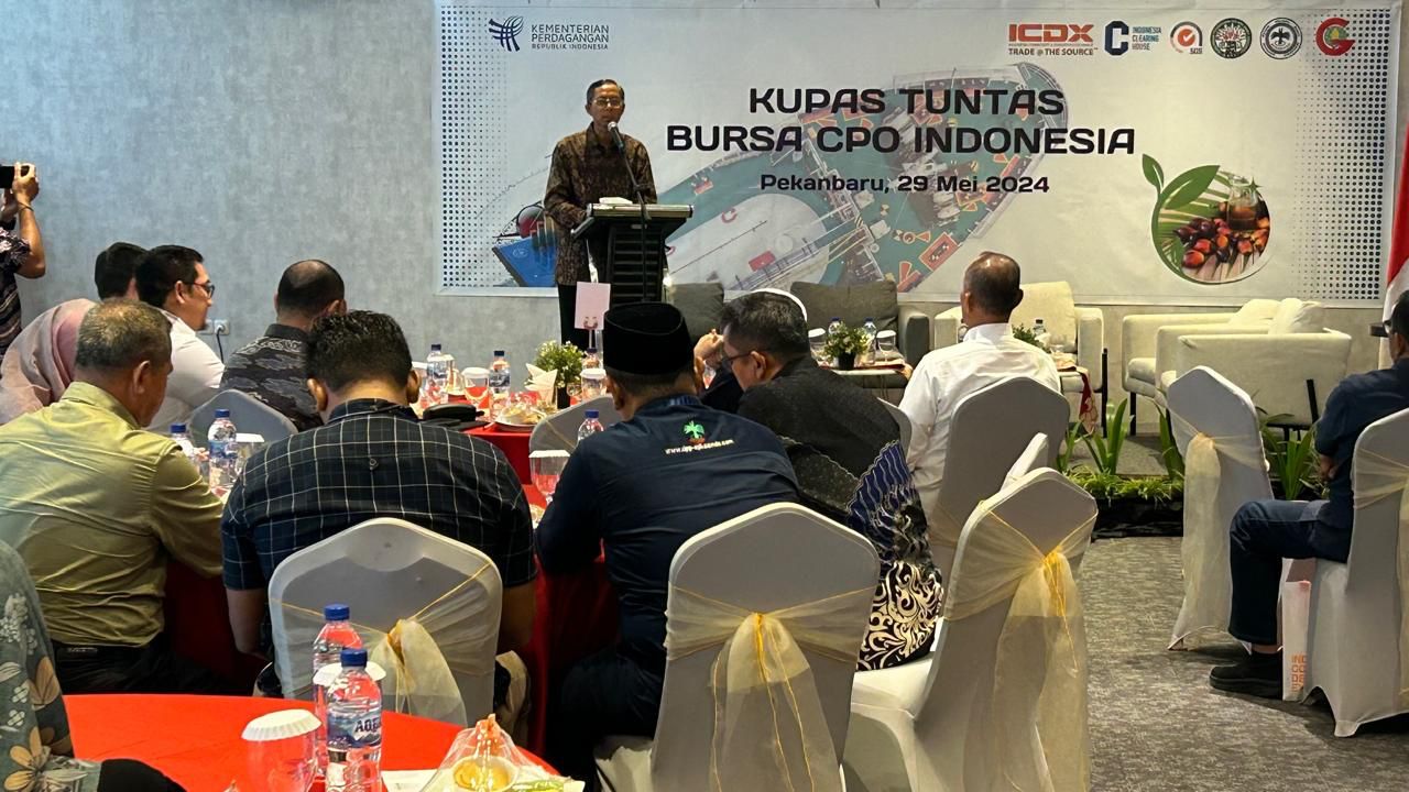 Bursa CPO Disosialisasikan ICDX dan Bappebti di Pekanbaru