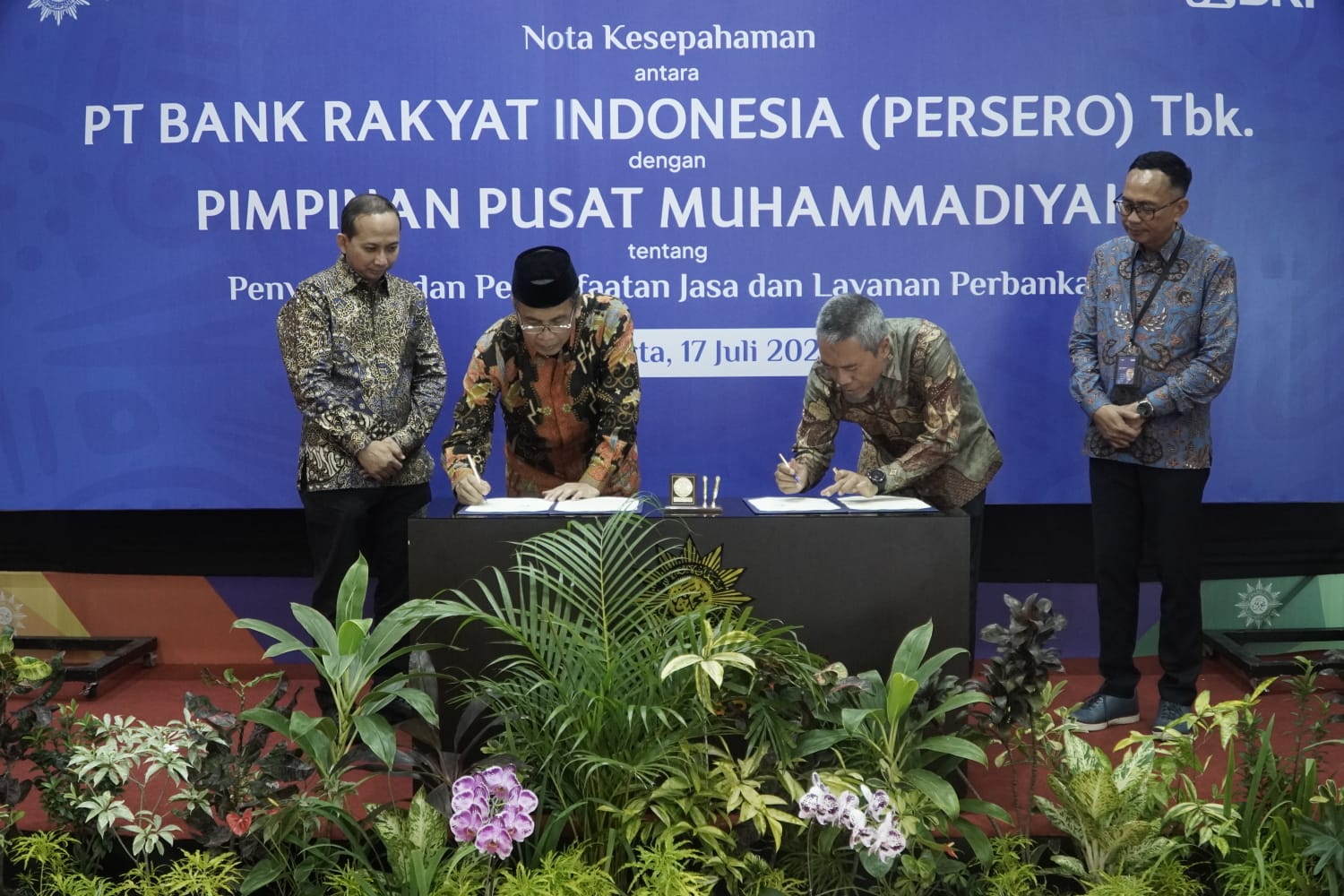Jalin Sinergi, BRI Beri Kemudahan Jasa dan Layanan Perbankan Bagi Muhammadiyah