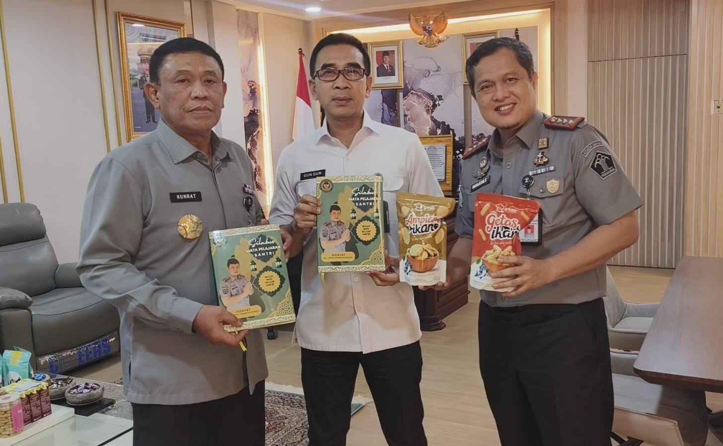 Sesditjenpas Apresiasi Kalapas Pangkalpinang Hidayat dan Jajaran Terkait Program Unggulan Lapas