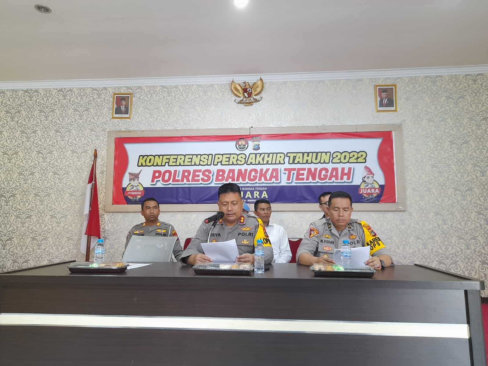 Sepanjang 2022, Tren Kasus Kriminalitas di Bateng Naik, Polres Tuntaskan 99 Kasus 