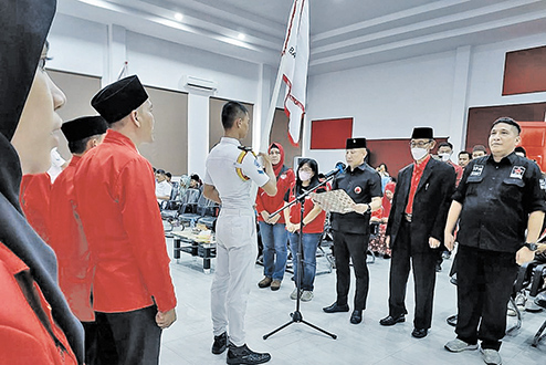 PDIP Siapkan Generasi Muda Babel yang Handal & Berkualitas, Kukuhkan Tiga Sayap Partai