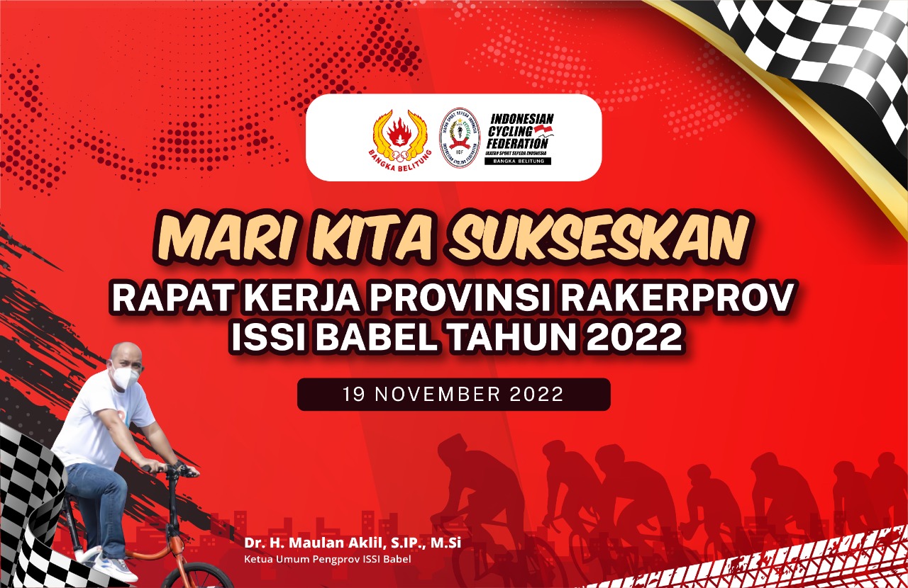 Kejurprov Sepeda Road Race Siap Digelar, ISSI Babel Minta Pengkab dan Pengkot Siapkan Atletnya