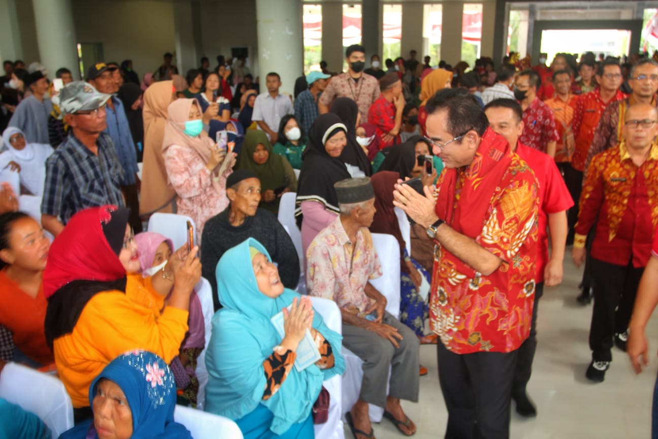 Tumpah Ruah Warga Bangka Selatan Sambut Rudianto Tjen