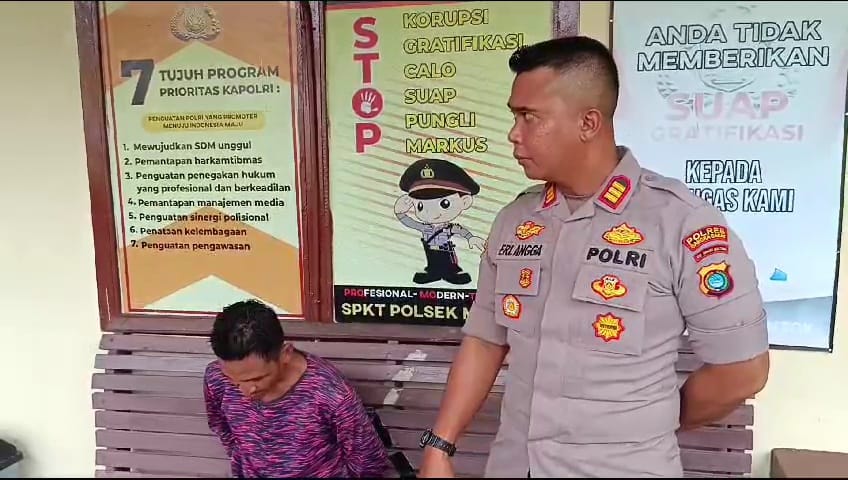 RS Berhasil Ditangkap Polisi, Usai Video Viral Curi BBM di Toko Kelontong di Keranggan Mentok
