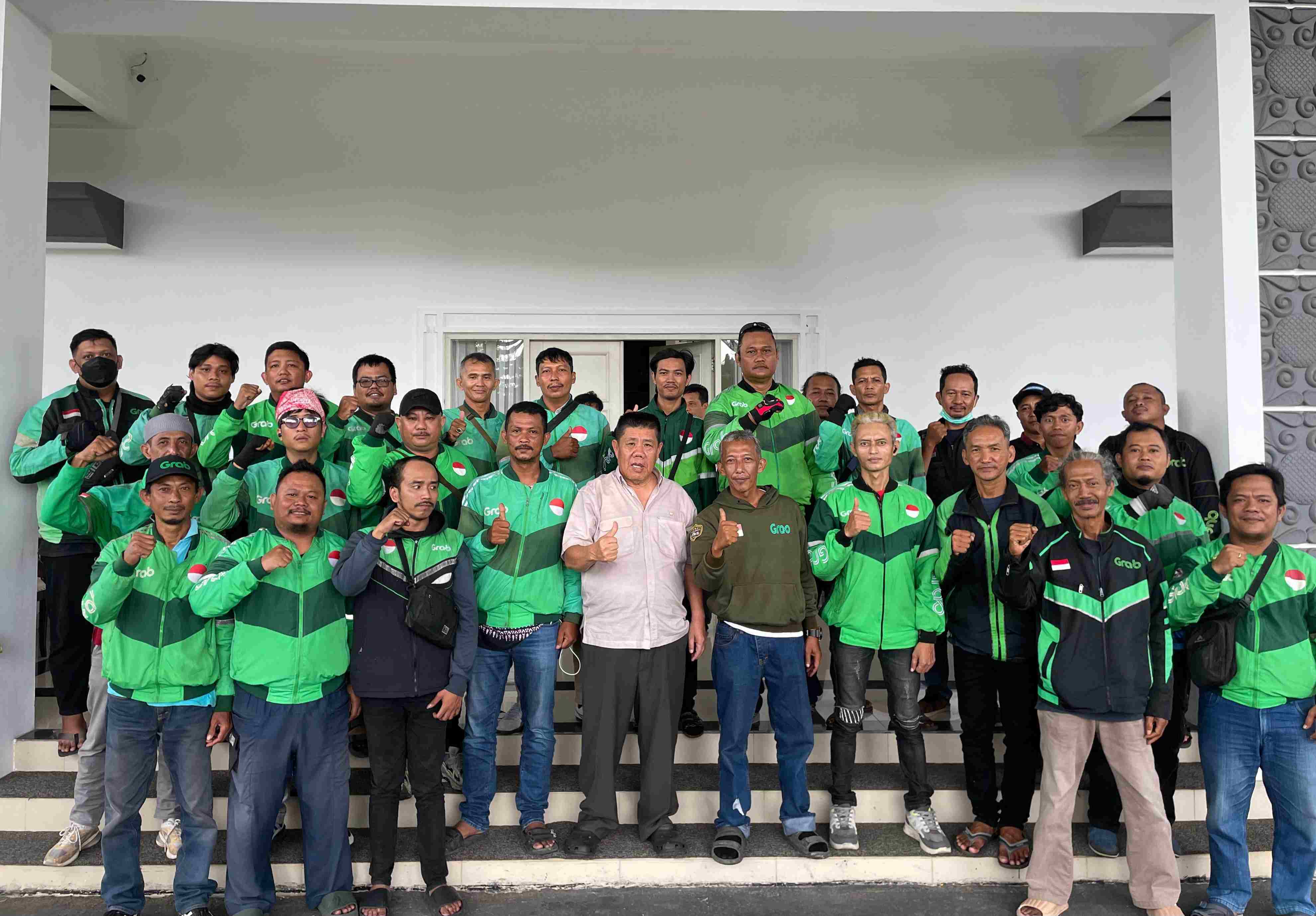 Gubernur Hidayat Bersama Persatuan Ojol Babel Nyatakan Sikap Tolak Tindak Kekerasan dan Anarkisme