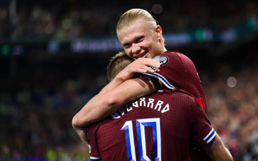 Wow! Haaland Bikin 5 Gol Lawan Moldova