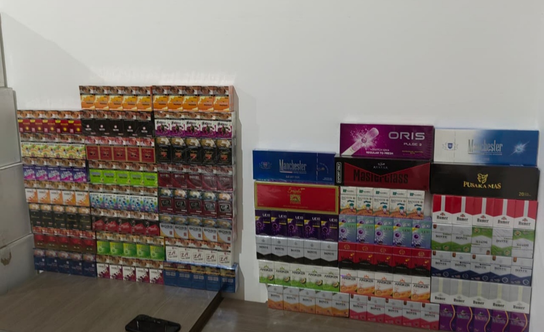 Polres Belitung Gagalkan Peredaran Rokok Ilegal Skala Besar, Amankan 1,9 Juta Batang Rokok
