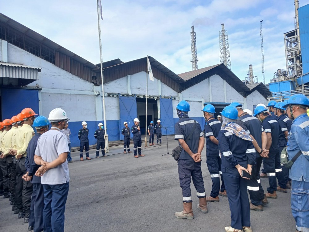 Komitmen Implementasi K3, PT Timah Rutin Gelar Apel K3 di Wilayah Operasional