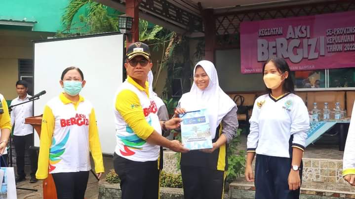 3 dari 10 Anak Mengalami Anemia, Pemkab Bangka Canangkan Gerakan Aksi Bergizi di SMA Setia Budi