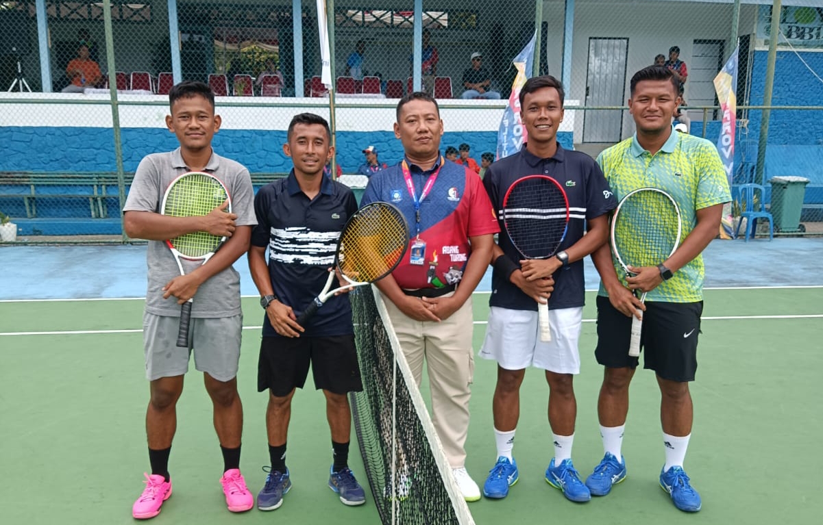 Persembahkan Emas Ketiga Untuk Babar Cabor Tenis Penuhi Target Porprov VI