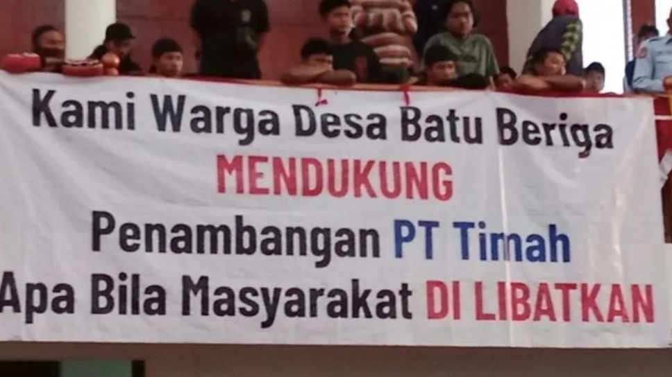 Warga Batu Beriga desak DPRD dukung tambang rakyat di IUP PT Timah