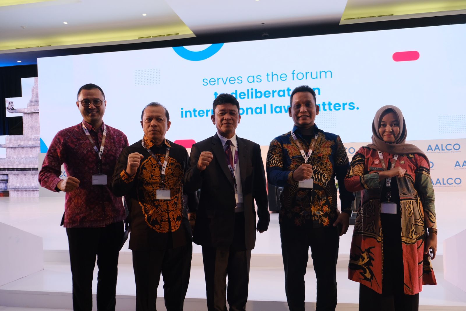 Kakanwil Kemenkumham Babel Ikuti Side Event Bisnis dan Investasi AALCO ke-61