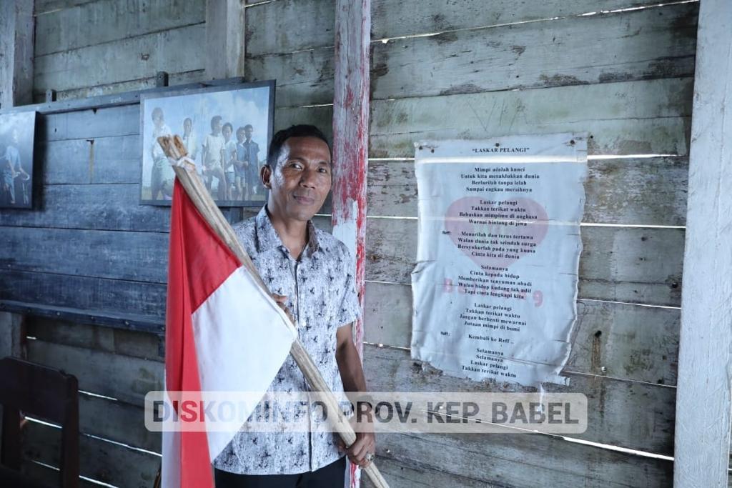 Pj Gubernur Suganda Kagumi Kisah, dan Sejarah Replika SD Muhammadiyah Laskar Pelangi