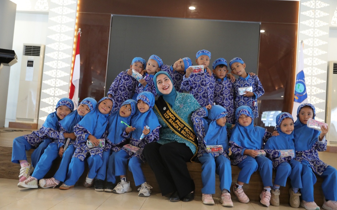 PKK Babel Ajarkan Hidup Sehat ke Anak Usia Dini