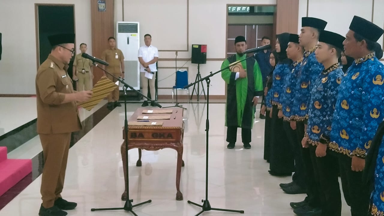 Pj Bupati Bangka Tuntut Lulusan IPDN Jaga Integritas