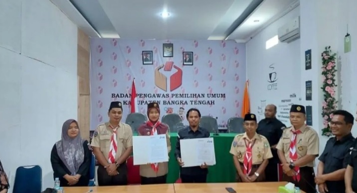 Bawaslu Bangka Tengah membentuk Saka Adhyasta Pemilu perkuat pengawasan