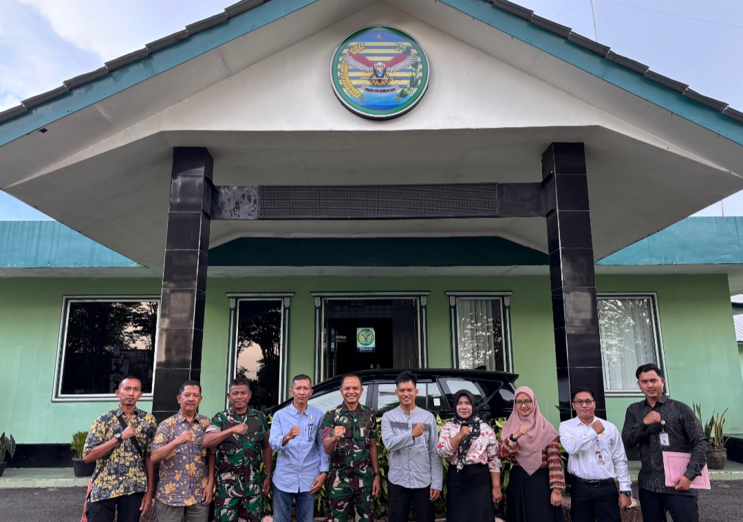 KPU Belitung Timur Perkuat Sinergi dengan Kodim 0414/Belitung, Pastikan Data Pemilih Akurat dan Transparan