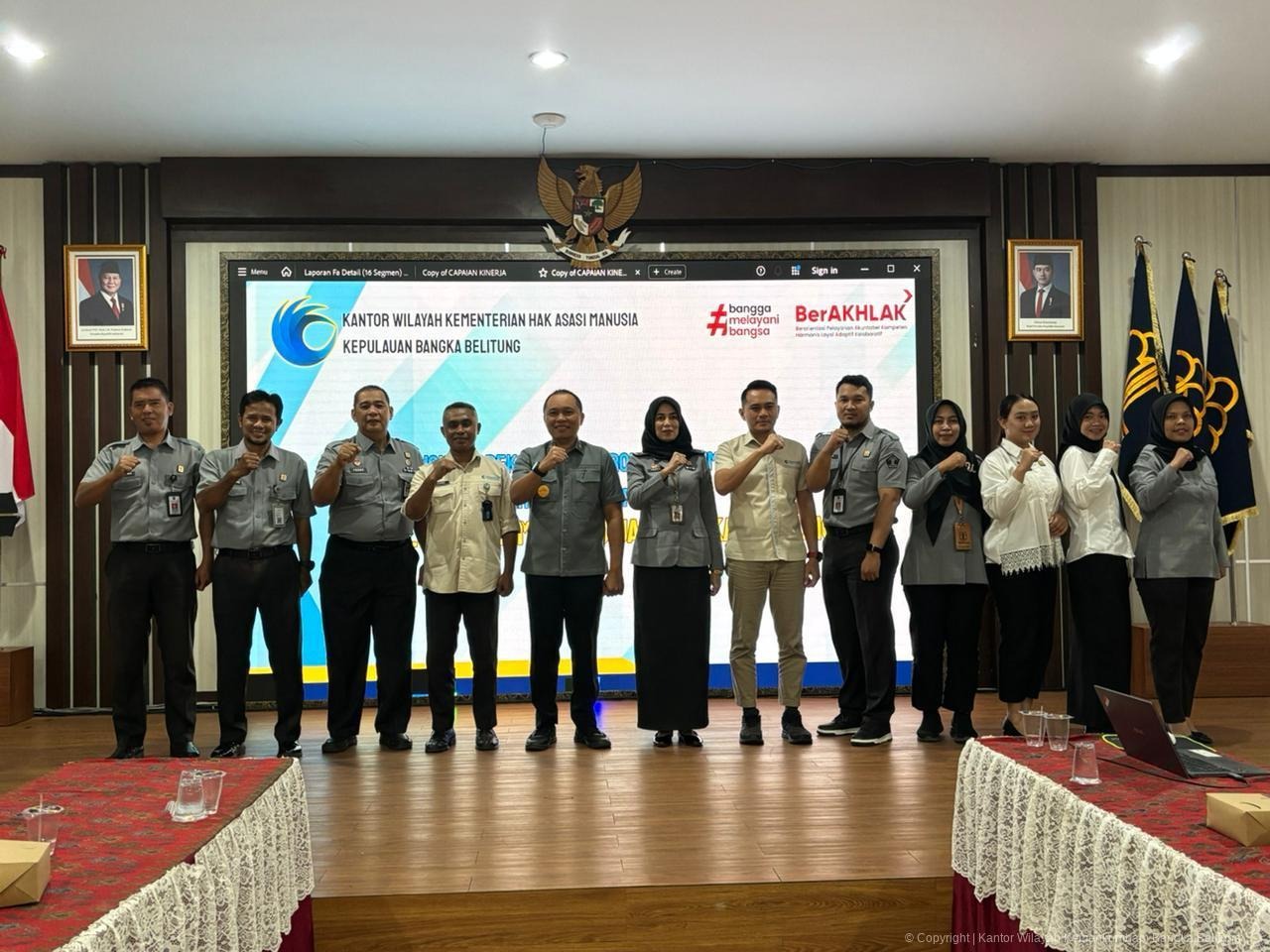 Kanwil Kemenkum Babel Gelar Evaluasi Perda Berperspektif HAM