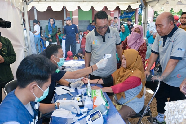 Hadir di Pekan Sehat, Mobil Sehat PT Timah Tbk Berikan Pelayanan Kesehatan Gratis Bagi Masyarakat