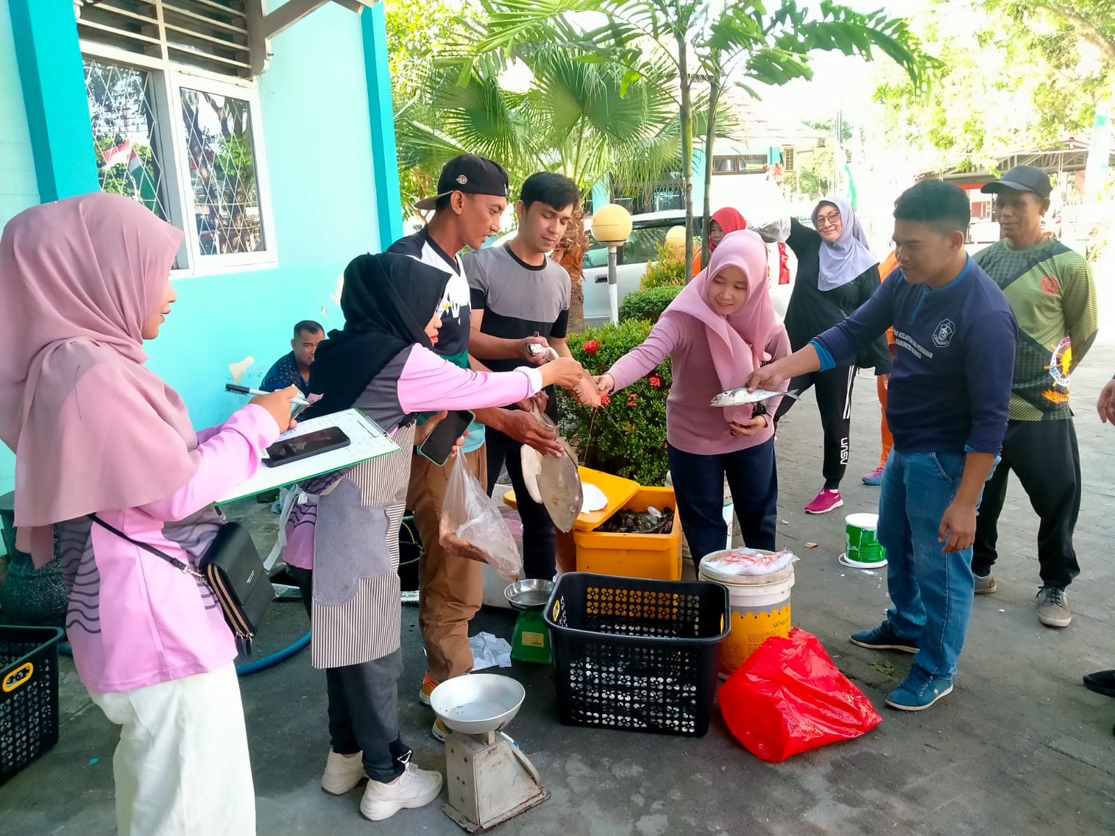 Dinas Perikanan Bangka Gelar Bazar Ikan Air Tawar