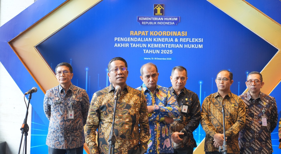 Capaian Kinerja Kementerian Hukum Tahun 2025