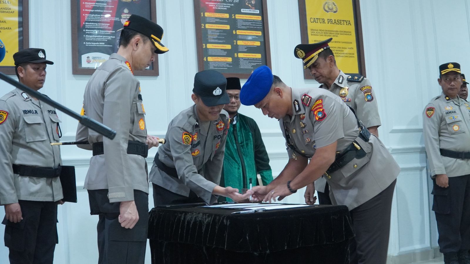 Tiga PJU Polresta Pangkalpinang Resmi Berganti, AKP Asmadi Jabat Kasat Polair