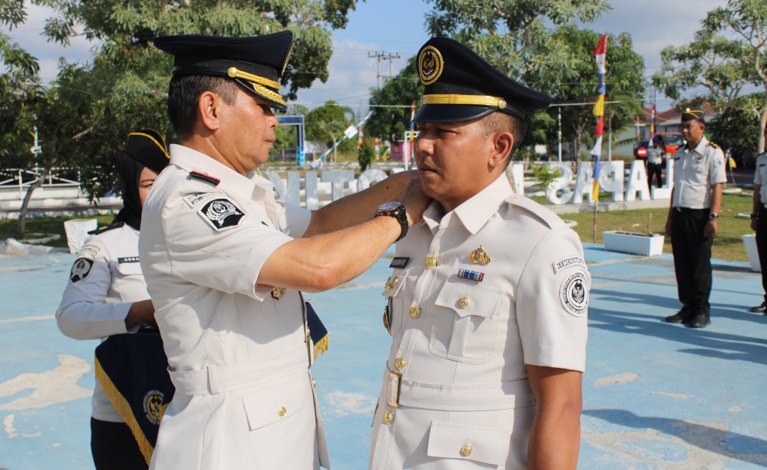 Apel Kenaikan Pangkat, Kalapas Narkotika Pangkalpinang Tekankan Integritas dan Profesionalisme Pegawai