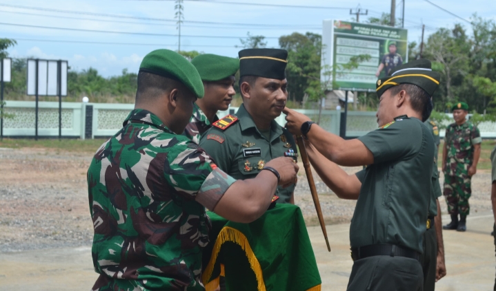 Personel Kodim 0432/Basel Naik Pangkat, Dandim ; Tanggung Jawab Makin Besar 