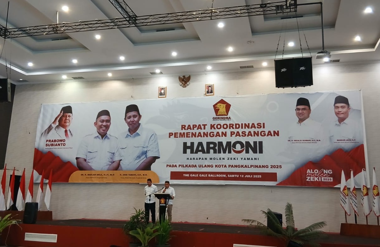 Gerindra Semangat Dukung Molen-Zeki