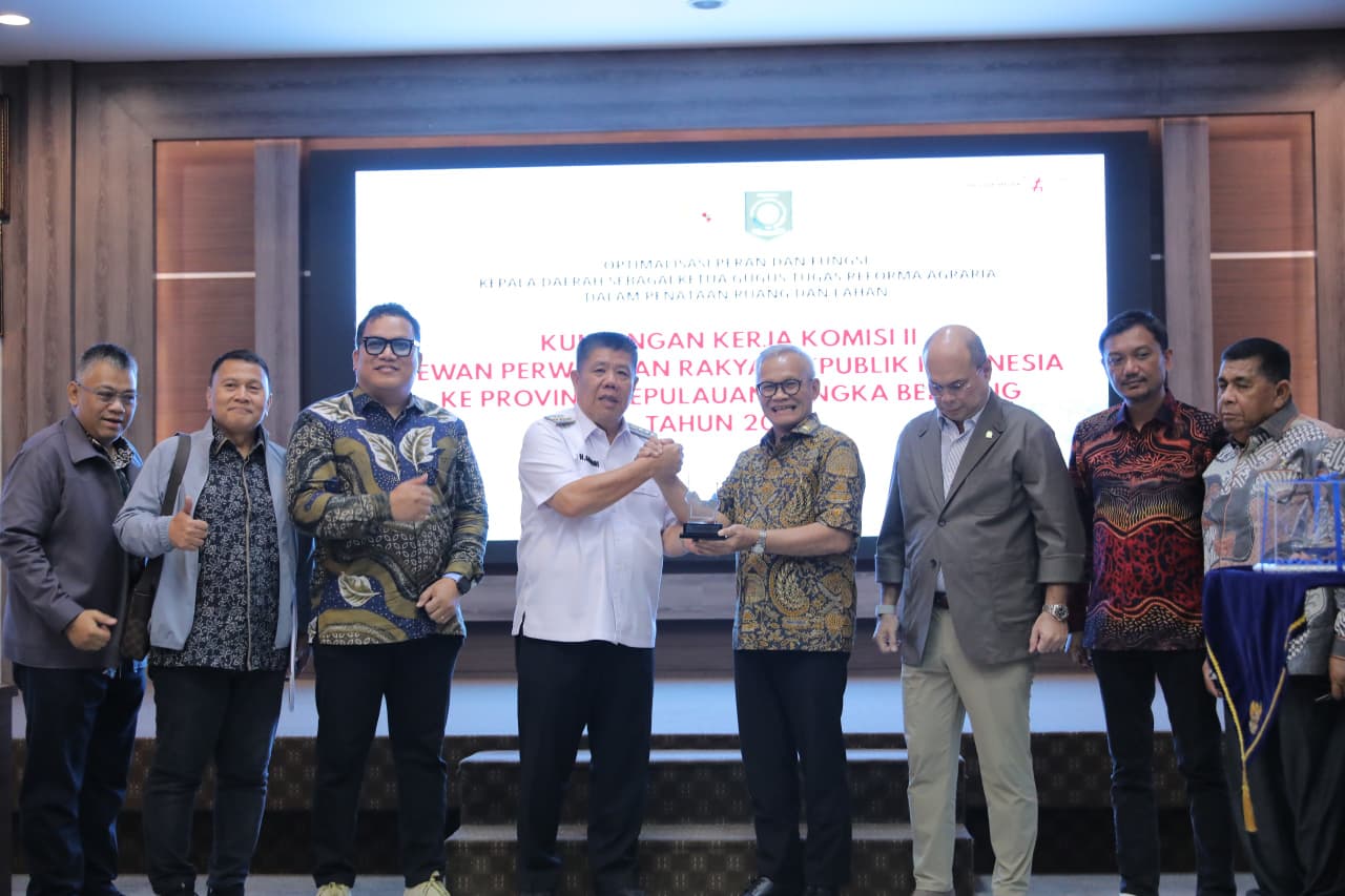 Gubernur Babel Tekankan Optimalisasi Peran GTRA dalam Reforma Agraria
