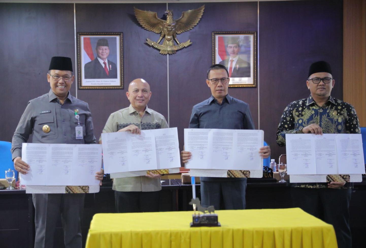 Teken MoU KUA-PPAS APBD 2025, Optimis Program Prioritas 2025 Lebih Mudah Terealisasi